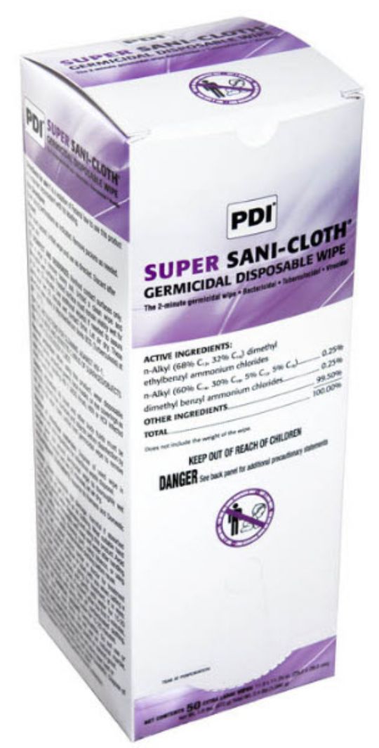 Super Sani-Cloth Disposable Cleaning Wipes